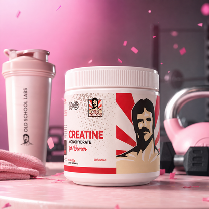 Creatina para Mujeres — Fuerza, Energía y Colágeno en una sola fórmula | Old School Labs