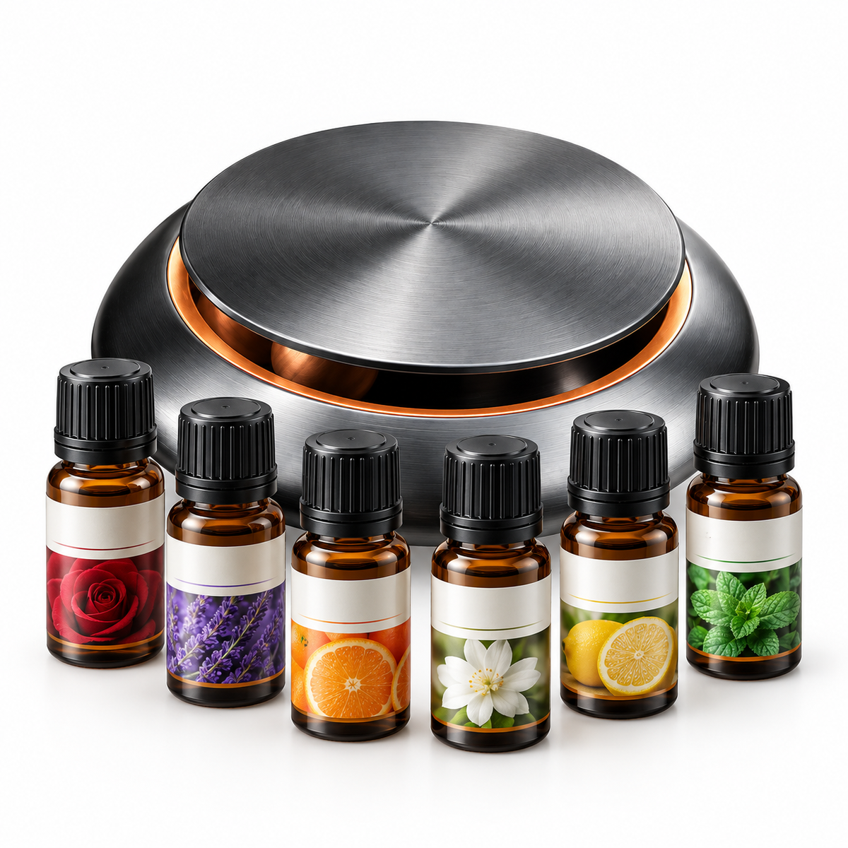 Aromatizador de Auto + 6 Esencias