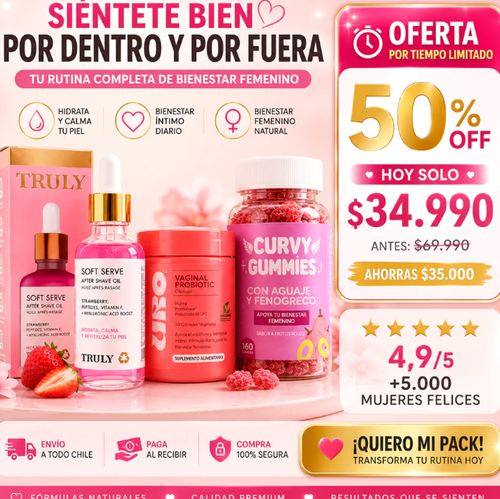 Pack Cuidado Femenino — Siéntete Bien